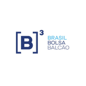 Logo da empresa -  B3